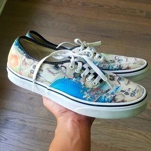 Dinsey Vans Aloha Mickey and Minnie Mouse